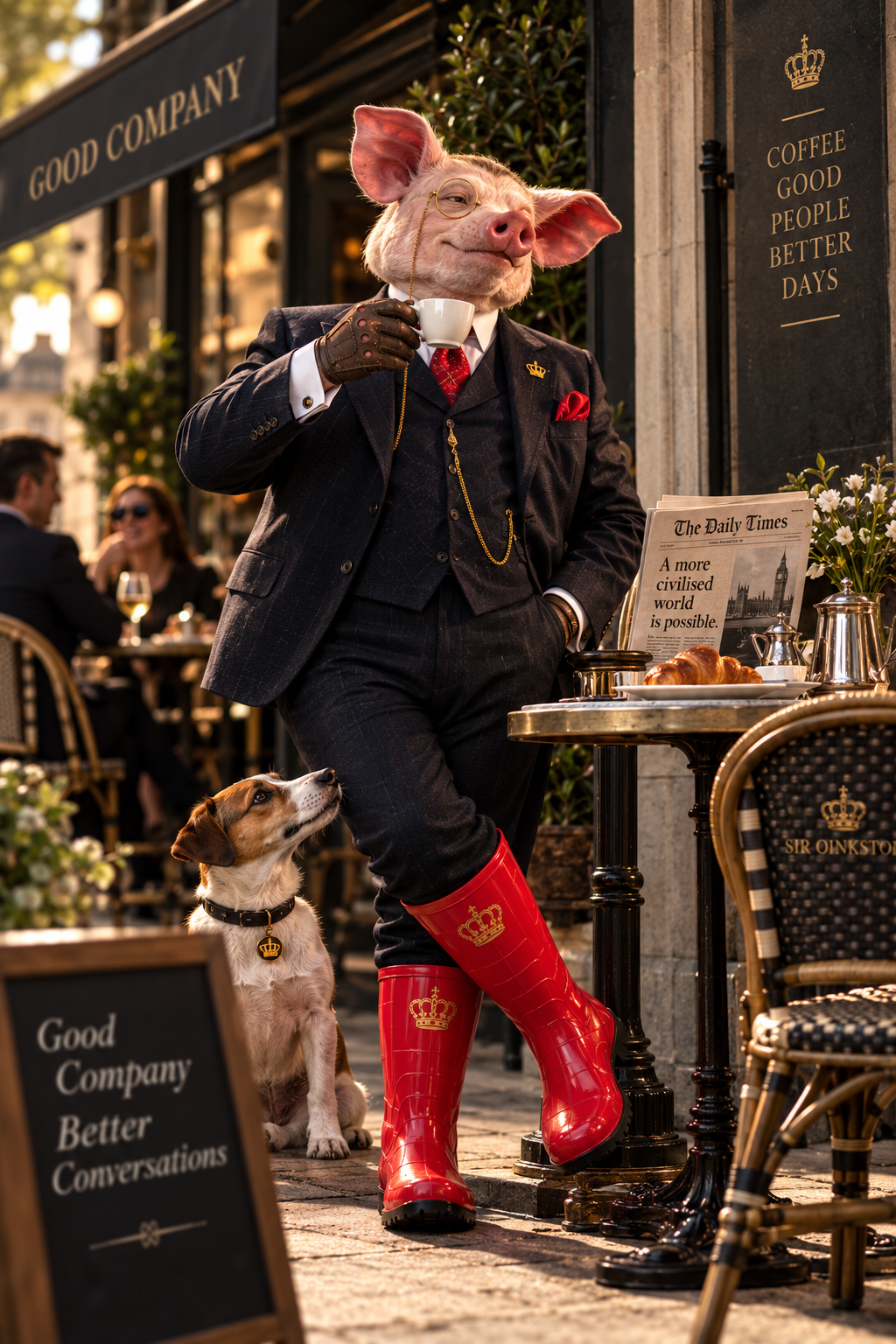 Sir Oinkston — Good Company. Better conversations.